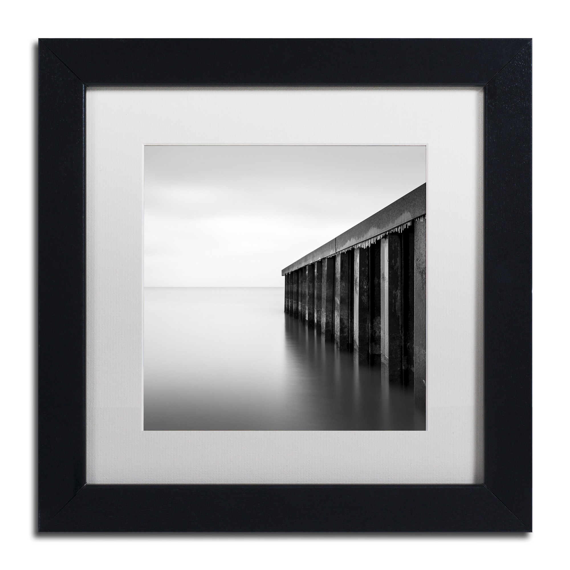 Trademark Fine Art "Rust Never Sleeps" Canvas Art by Dave MacVicar, White Matte, Black Frame