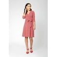 thumbnail image 3 of Leota Women's Perfect Wrap Dress Red Size Small, 3 of 3