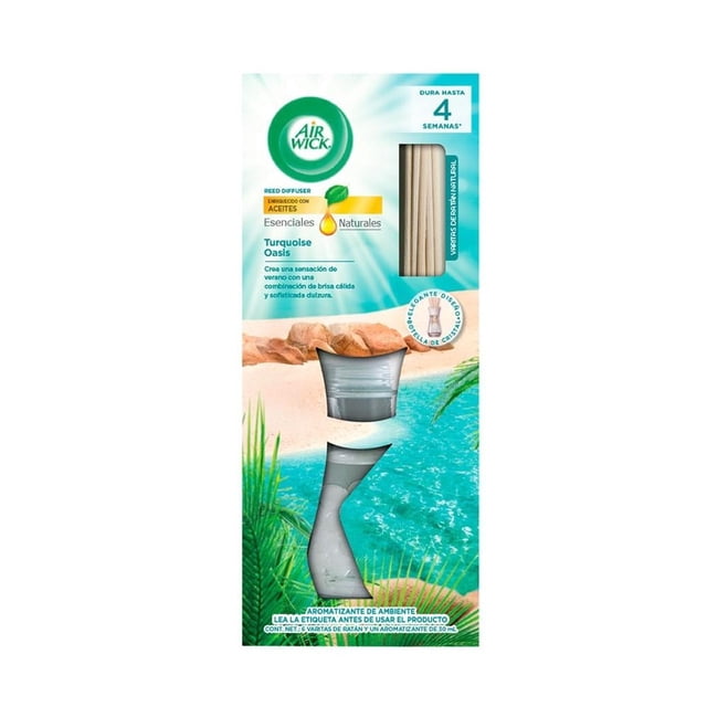 Aromatizante de Ambiente Air Wick Reed Diffuser Turquoise Oasis 30 ml