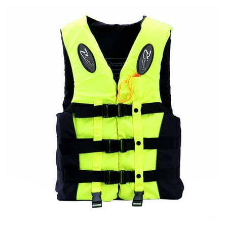 Left Wind Professional Life Vest Reflective Adjustable Waistcoat Jacket With Whistle For (The Best Life Jackets)