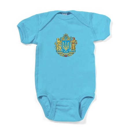 

CafePress - Ukrainian Symbols Ukraine Flag For Ukrai Body Suit - Cute Infant Bodysuit Baby Romper