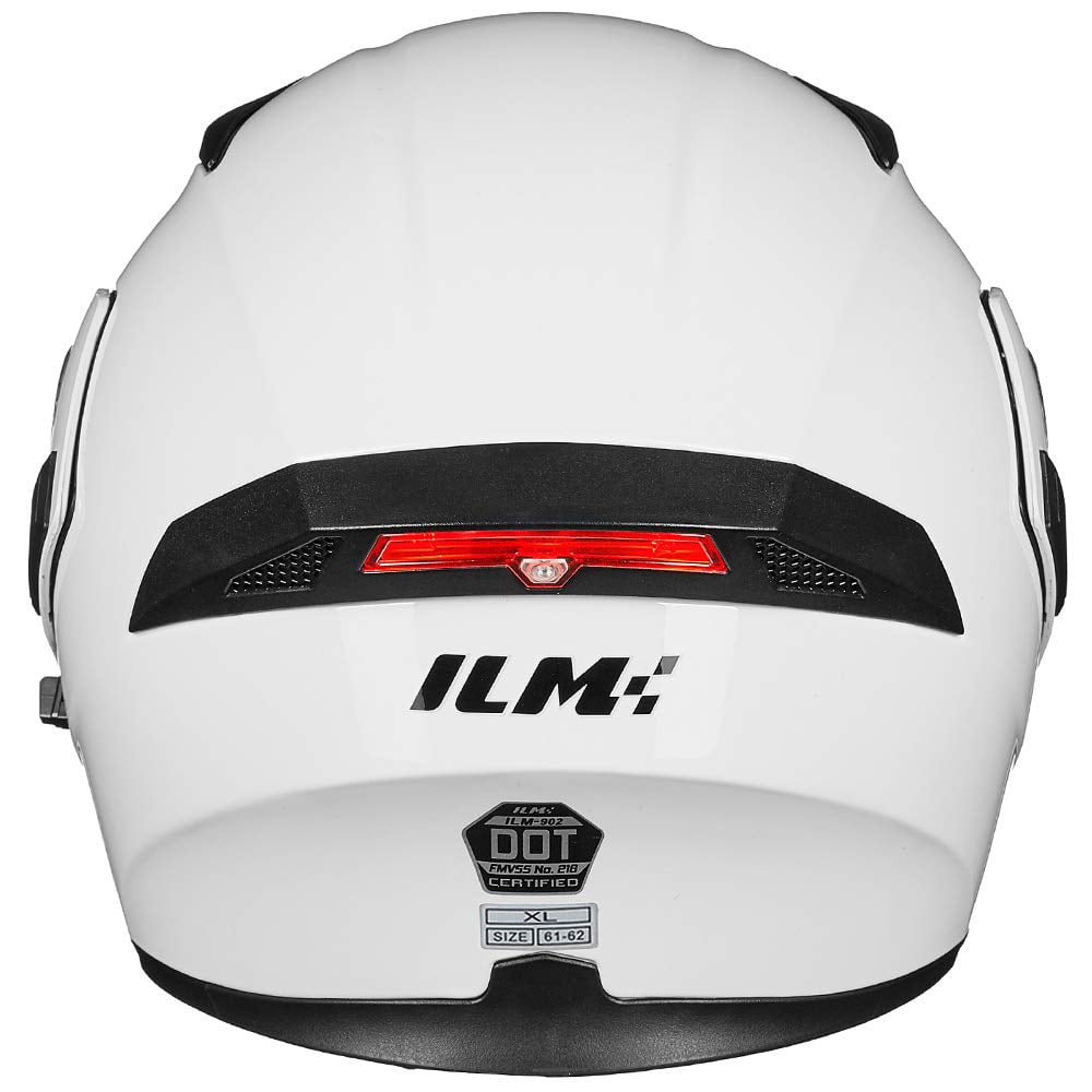 Motorcycle Dual Visor Flip up Modular Full Face Helmet DOT Model 902/902L