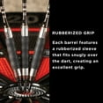 thumbnail image 4 of Viper Sure Grip Black 18 Gram Soft Tip Darts Set | 20-0006-18, 4 of 7