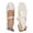 Beige, variant on CAIXAI Ballet Flats For Women Womens Square Toe On Ballet Comfortable Breathable Casual Shoes Lightweight Soft Sole