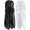 Black+White, variant on 35 Inch Silk Head Scarf 2 Pcs Large Square Neck Scarf Sleeping Hair Wrapping Satin Scarf for Women