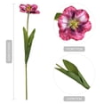 thumbnail image 5 of Pebbuoy Artificial Opening Tulip with Stem Realistic Fake Silk Flower Home Office Table Centerpiece Faux Flower Branch Floral Arrangement Decoration, 5 of 7