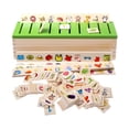 thumbnail image 1 of Juego de Juguetes de Madera BLESIY para Agrupar Caja de Rompecabezas Juguetes de madera Montessori, 1 of 8