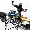 thumbnail image 3 of QualitChoice Rallonge de Guidon de Vélo Détachable Réutilisable Extension en Alliage d'Aluminium Support de Fixation pour Bell Bleu 1Ensemble, 3 of 6