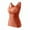 Red, variant on TMOYZQ Compression Tank Tops for Women, Lace Sleeveless Thermal Underwear Tops Seamless Cotton Camisoles Undershirt Tummy Control Shapewear Warm Base Layer Veast with Built-In Bra