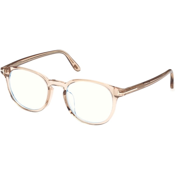 Tom Ford FT5795-K-B 045 Men's Shiny Light Brown Frame Eyeglasses
