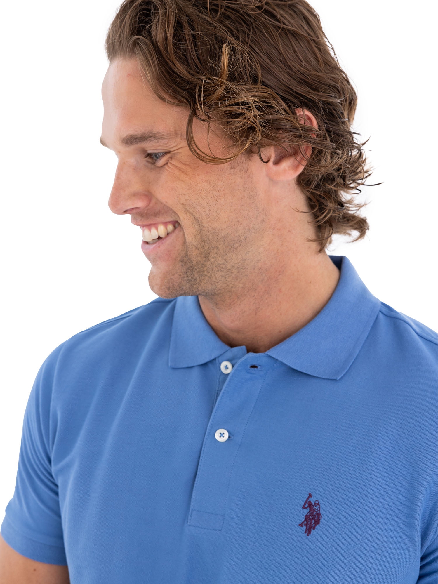 U.S. Polo Assn. Men's Performance Pique Polo Shirt