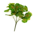 thumbnail image 2 of Bearachild 2 uds hojas de plantas de simulación decoración de plantas verdes de plástico para sala de estar balcón Oficina decoración de flores de Jardín y Patio 7 Köpfe 36 Blätter Bearachild HA005100-01, 2 of 6