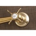thumbnail image 4 of Kingston Brass KS3247BEX Essex Wall Mount Bathroom Faucet, Brushed Brass, 4 of 5