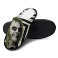 thumbnail image 4 of Mens Cozy Slippers Beetlejuice Beetlejuice Warm Soft Plush Slipper Slip-on House Shoes for Home Indoor Outdoor, 4 of 7