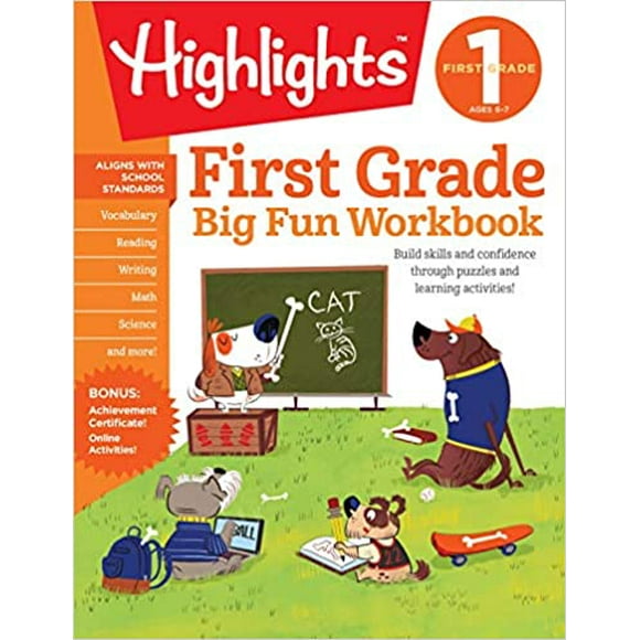 First Grade Big Fun Workbook (Highlights™ Big Fun Activity... PAPERBACK 2017