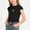01 Black, variant on Freshbabe Children's Round-Neck Short-Sleeved T-Shirt for Kids Summer Casual Outerwear Top