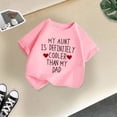 thumbnail image 3 of Fashionable Summer Tee for Girls Cute Printed Round Neck Loose Fit Casual Short Sleeve Top Short Sleeve Shirt for Girls Tees Kids Tshirts Clothes Summer Tops T-Shirt, 3 of 3