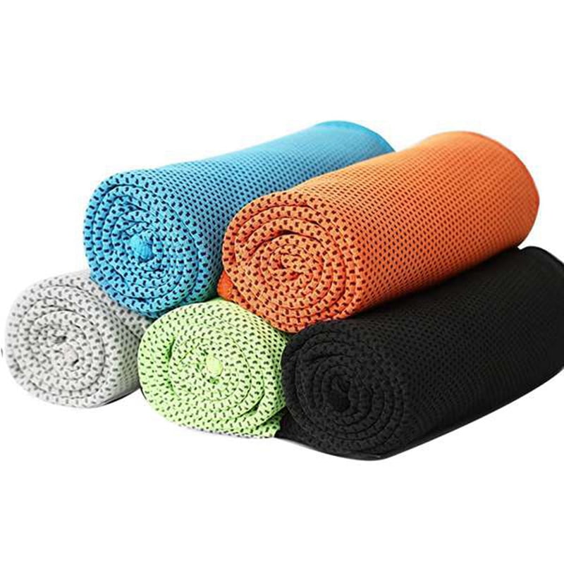 5pcs Fast USA Cooling Towel Ice Towel Neck Wrap Sports Running Jogging Gym Yoga 