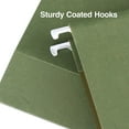 thumbnail image 4 of MyOfficeInnovations Hanging File Folders BX Bottom 3" Expansion Letter Gn 25/BX 418376, 4 of 6