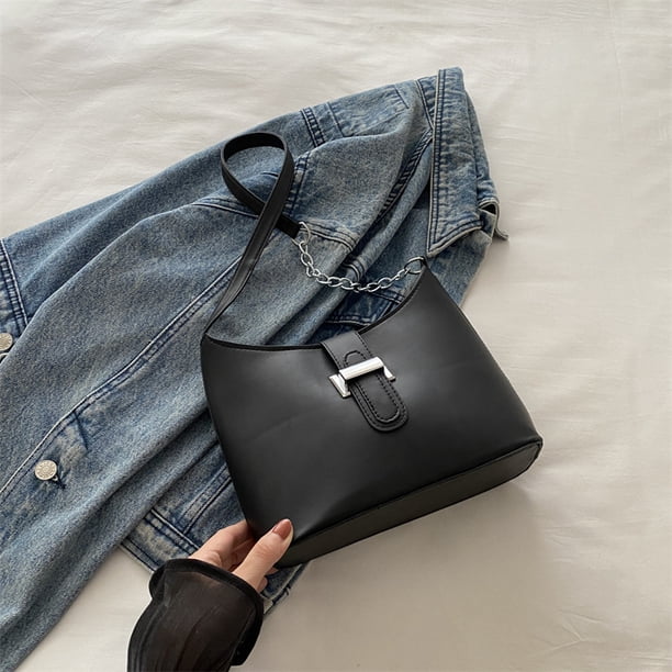 Bolso de mano retro de diseño de nicho de alto valor para mujer, nuevo bolso de cubo de moda versátil para otoño e invierno 2025 para mujer