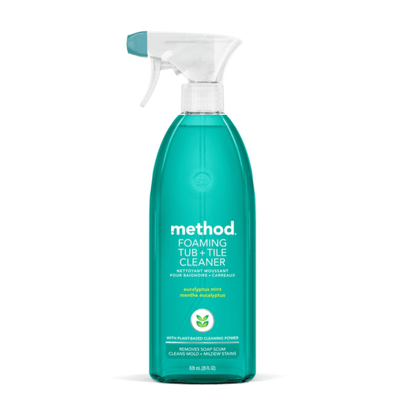 Method Nettoyant Moussant pour Salle de Bain, Eucalyptus Menthe, 28 Onces