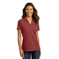 thumbnail image 4 of Port Authority Ladies C-FREE Cotton Blend Pique Polo LK867, 4 of 8