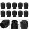 thumbnail image 4 of Tip  Knob, Long Service Life Guitar Tip  Knob, Convenient To Use Easy To Install And Remove for Instrument Lovers Guitar White,Black, 4 of 8