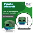 thumbnail image 3 of Peluche Ruz Minecraft Zombie 11 cm, 3 of 4