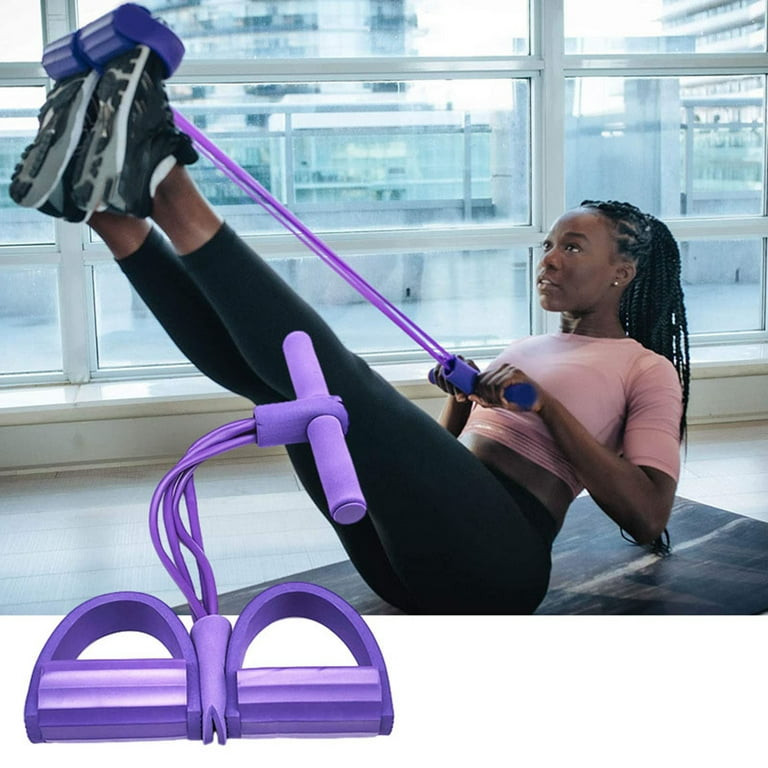 Twinkseal Resistance Band Puller Portable Slimming Training Elastic Yoga Pedal Puller Resistance Band Fitness Equipment Walmart