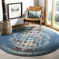 thumbnail image 3 of SAFAVIEH Monaco Annabelle Vintage Area Rug, Blue/Ivory, 8' x 10', 3 of 11