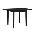 thumbnail image 5 of Linon Peake Square Dining Table with Drop Leaf, Black, 5 of 12