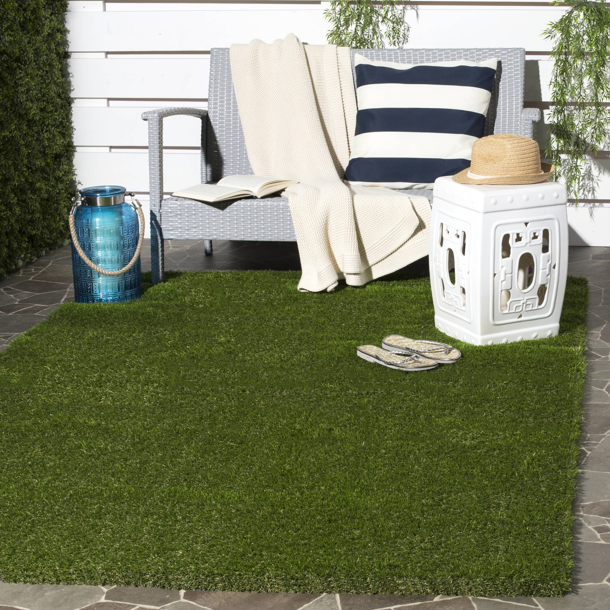 Safavieh Vista Nicol Artificial Grass Outdoor Area Rug or Runner