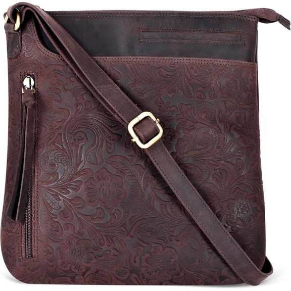 Leather Crossbody Bags for Women - Ladies Sling Handbags - Medium   Purses Handbags - Purses For Women
