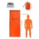 thumbnail image 4 of Injueey Saco de dormir de emergencia portátil de 2 uds con rendimiento confiable, saco de dormir de supervivencia cálido para exteriores Almacenamiento y organización del hogar Naranja, 4 of 6