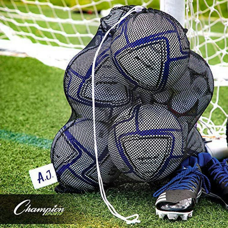 Champion Sports 24 in. x 36 in. Mesh Bag Gold