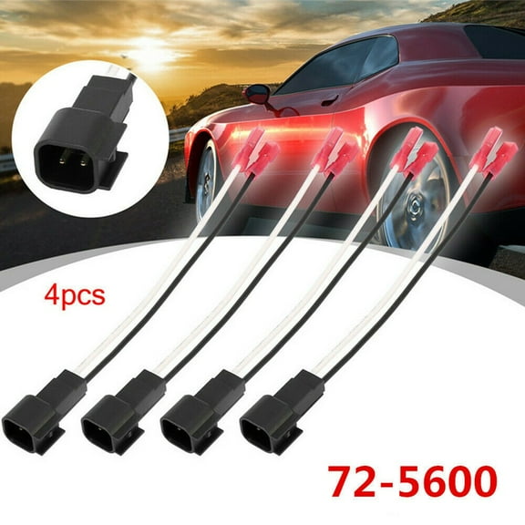 for ford F-150 72-5600 1999-2014 Door Speaker Connector Harness Wires Adapter 4X