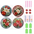 thumbnail image 1 of 4 Uds 5D DIY Taladro Navidad Azafrán Kit 30x30cm, 1 of 9