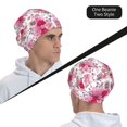 thumbnail image 5 of KLL Peonies And Roses Winter Fall Beanie Knit Hats for Men & Women - Warm & Soft Stylish Toboggan Caps for Cold Weather, 5 of 6