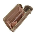 thumbnail image 3 of Unique Bargains 1 Pc Coin Purse Wallet Portable Zipper Coin Purse Pouch Small Khaki, 3 of 5