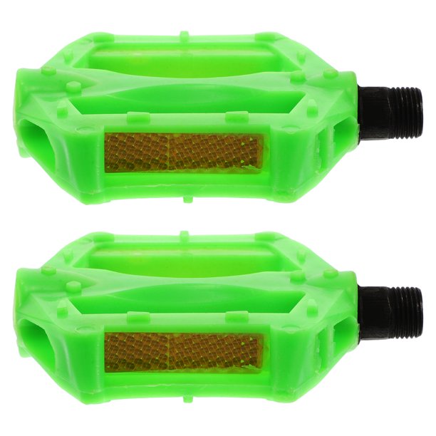 ColoMX Pedales de repuesto para bicicleta para niños, herramientas de ciclismo antideslizantes para la mayoría de bicicletas para niños, Mini ruedas, Pedal de pie, 2 uds.