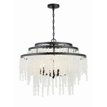 6 Light Chandelier-21.25 inches Tall and 26.5 inches Wide Bailey Street Home 49-Bel-4956111