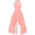 thumbnail image 1 of Vestido de cóctel para mujer, vestidos de fiesta irregulares sin mangas., 1 of 4