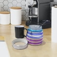 thumbnail image 2 of Frasco de vidrio soplado Good & Good multicolor con tapa enroscable MU0012, 2 of 3