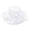 White, variant on Sun Hat Floral Design Sparkling Buckle Curved Brim UPF 50+ Wide Brim Beach Hat For Travel Wedding Garden Party Hats for Natural Hair Women