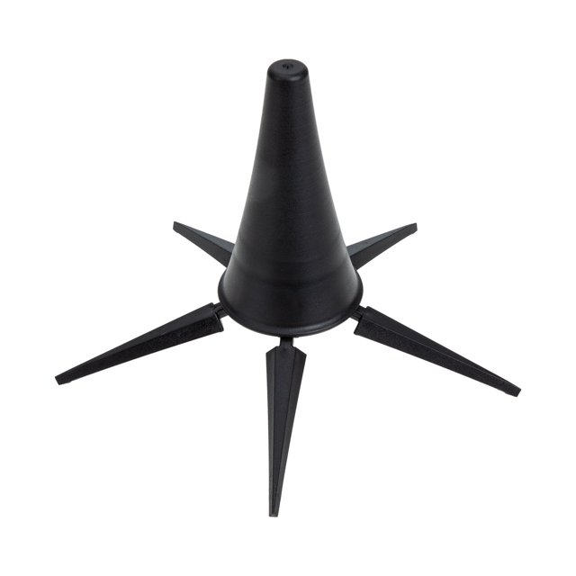 CIMAXIC Support pour Hautbois de Clarinette en Fer ABS, Instrument à Vent, Support à Cinq Pieds, Support Portable, 4,13 Pouces X 2,36 Pouces X 2,36 Pouces