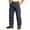 Navy #, variant on Men's Corduroy Cargo Pants Casual Vintage Baggy Straight Leg Button Zipper Hiking Work Trousers with Multi Pockets