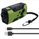 thumbnail image 3 of Radio Meteorológica de Emergencia con Manivela, Portátil, Carga Solar, Linterna LED AM/FM/, Alerta SOS, 5000 MAh, 3 of 5