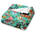 thumbnail image 3 of Cute Cat Blanket Kawaii Flannel Throw Blanket for Cat Lovers Kids Adults Gifts All Season 50"x40", 3 of 6