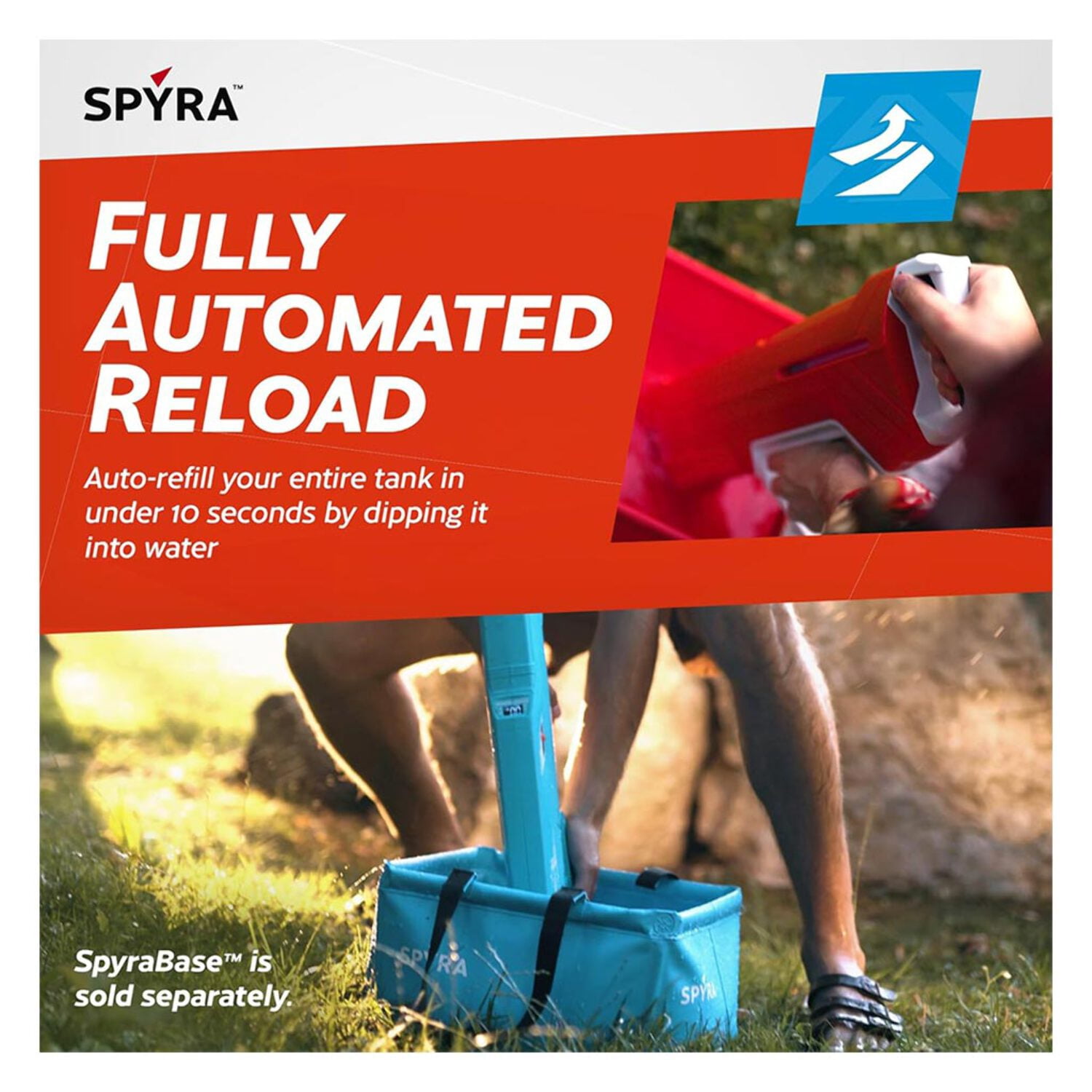 SpyraThree Automatic Water Blast Gun