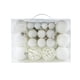 thumbnail image 2 of Ganfancp 50Pcs Christmas Ball Ornaments Christmas Tree Decoration Holiday Multiple Styles Ornaments For Christmas Trees Party Ball Decoration Ofertas Del Día Sólo En Línea 1X Bolas de Navidad de Plás, 2 of 4